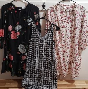 *AS A LOT* 3 Old Navy Dresses